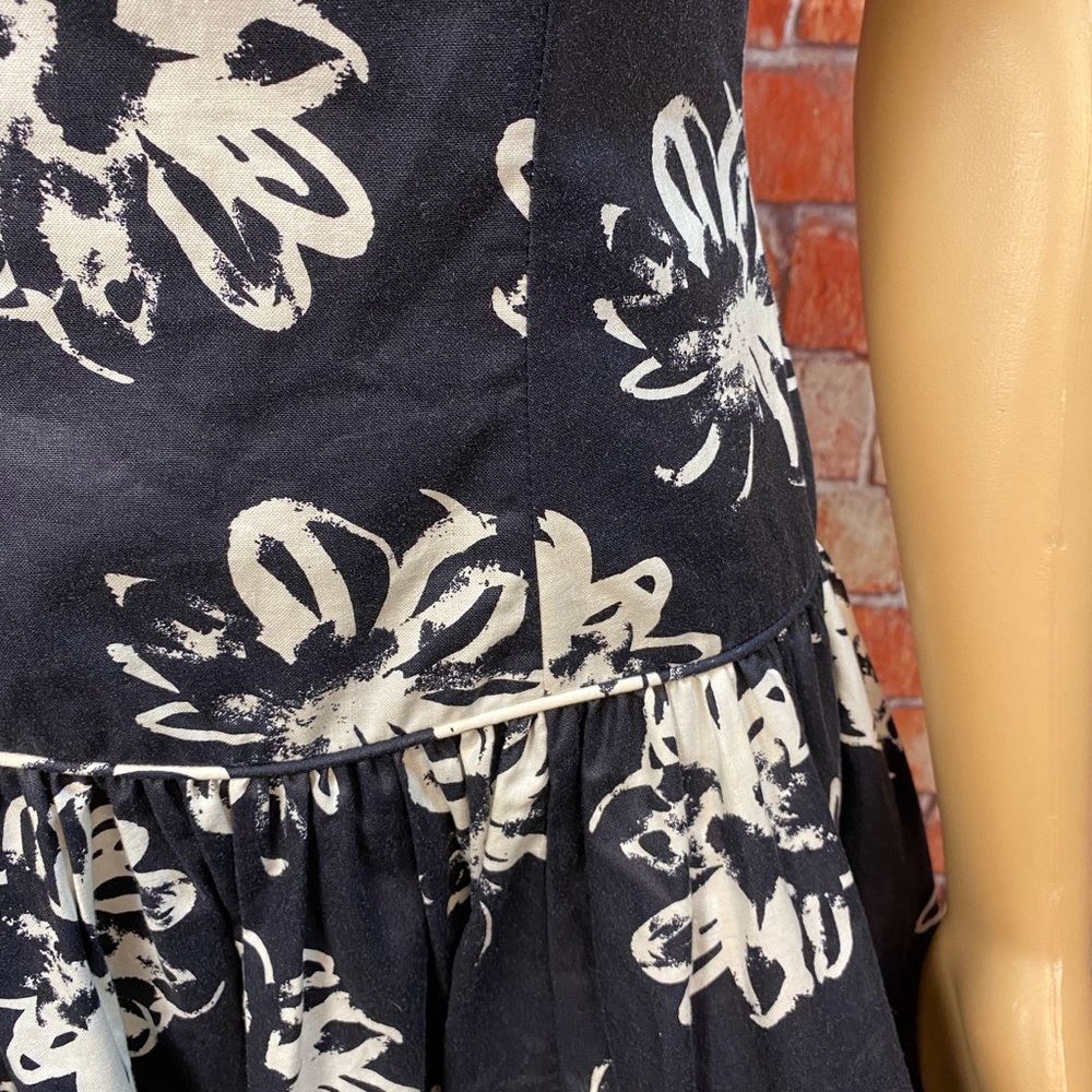 Vintage 80’s Laura Ashley Drop Waist Dress - Picture 4 of 11